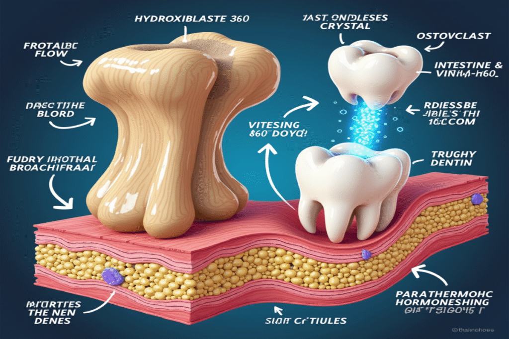 The science behind how your body uses calcium for strong bones and healthy teeth